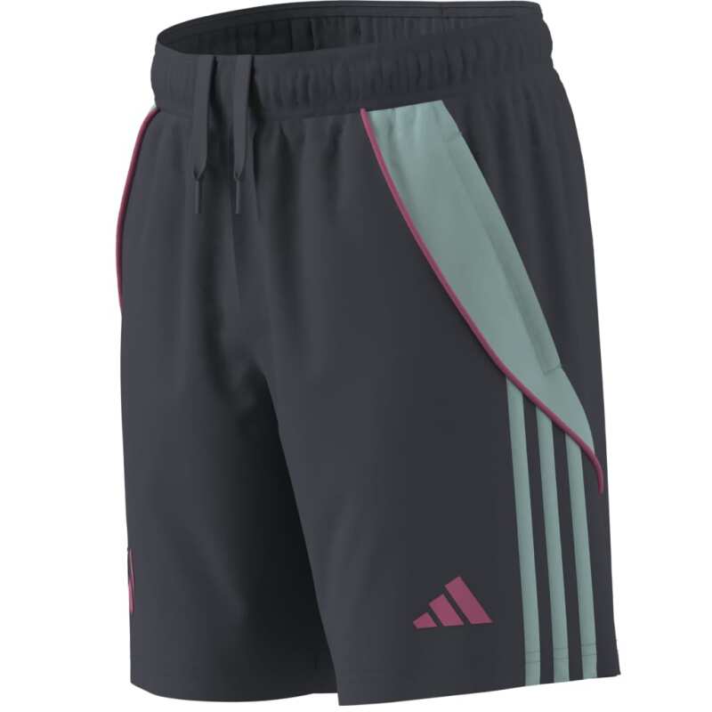 Adidas Messi Antrasit Çocuk Şort - 7