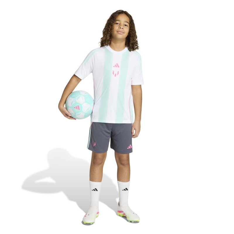 Adidas Messi Antrasit Çocuk Şort - 11