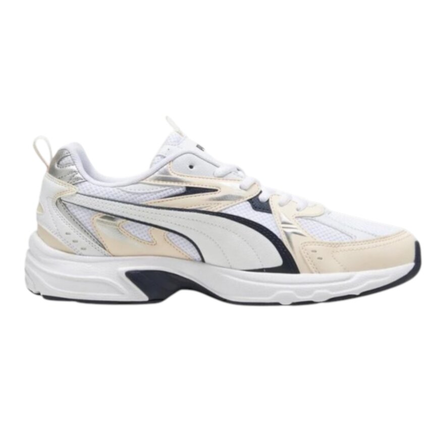 Puma Milenio Tech Beyaz-Pembe Kadın Koşu Ayakkabısı - 1