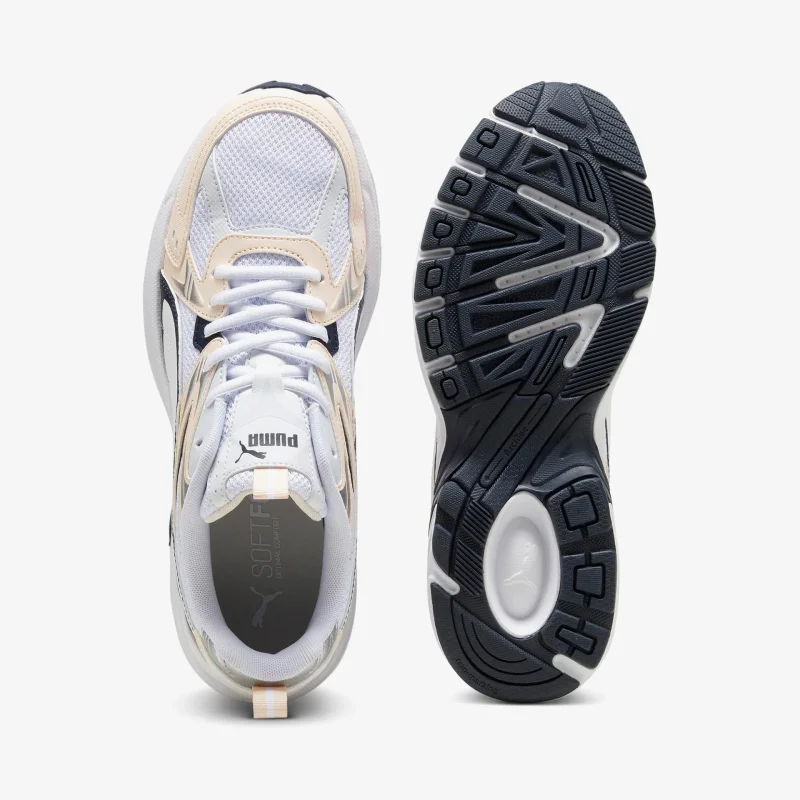 Puma Milenio Tech Beyaz-Pembe Kadın Koşu Ayakkabısı - 3