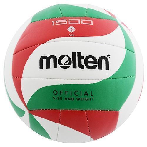 Molten MOLTEN VOLEYBOL TOPU Beyaz-Kırmızı-Yeşil Unisex Voleybol Topu V5M1500 - 1