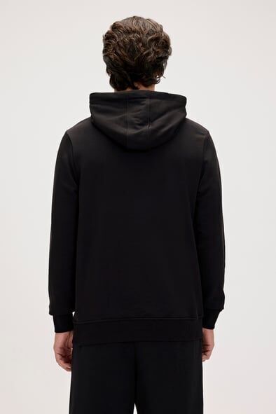 Bad Bear Mono Hoodie Siyah Erkek Sweatshirt - 2