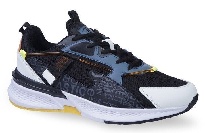 M.P. 232-1244 MP ERKEK SPORTS CASUAL Siyah-Beyaz Erkek Günlük Ayakkabı - 1