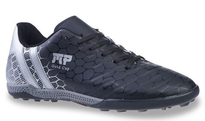 M.P. 232-1356 MP ERKEK HALISAHA Siyah-Gümüş Erkek Halı Saha Ayakkabısı - M.P.