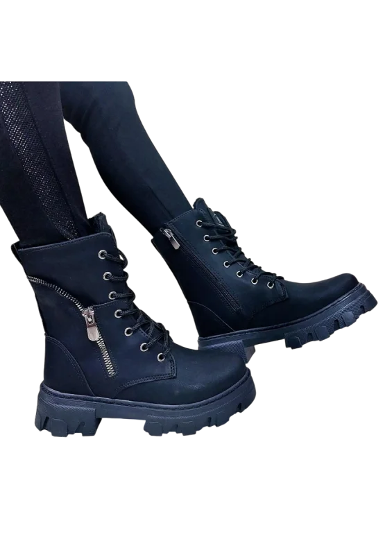 M.P. Mpone FT Siyah Çocuk Bot&Çizme - 1