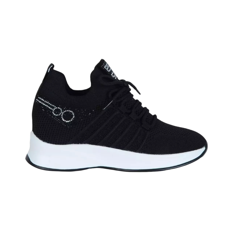 M.P. 241-1544 Sports Casual Siyah Kadın Günlük Ayakkabı - M.P.