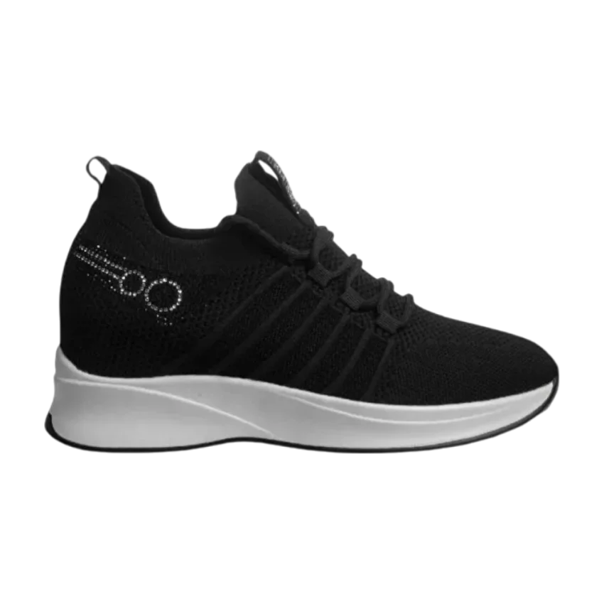 M.P. 241-1544 Sports Casual Siyah Kadın Günlük Ayakkabı - 1