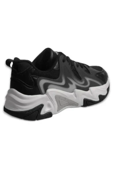 M.P. 241-1673 Sports Casual Siyah Kadın Günlük Ayakkabı - 4