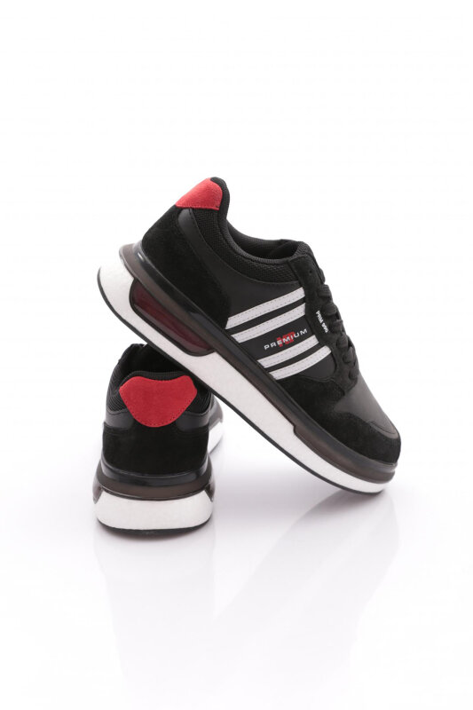 M.P. 242-1869 MpOne Sports Casual Siyah Erkek Günlük Ayakkabı - 3