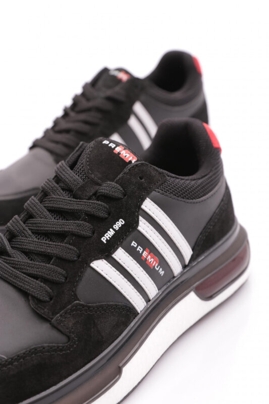 M.P. 242-1869 MpOne Sports Casual Siyah Erkek Günlük Ayakkabı - 5