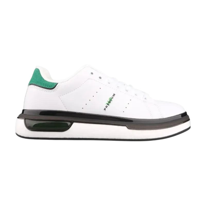 M.P. 242-1875 Sports Casual Beyaz-Yeşil Erkek Günlük Ayakkabı - 1