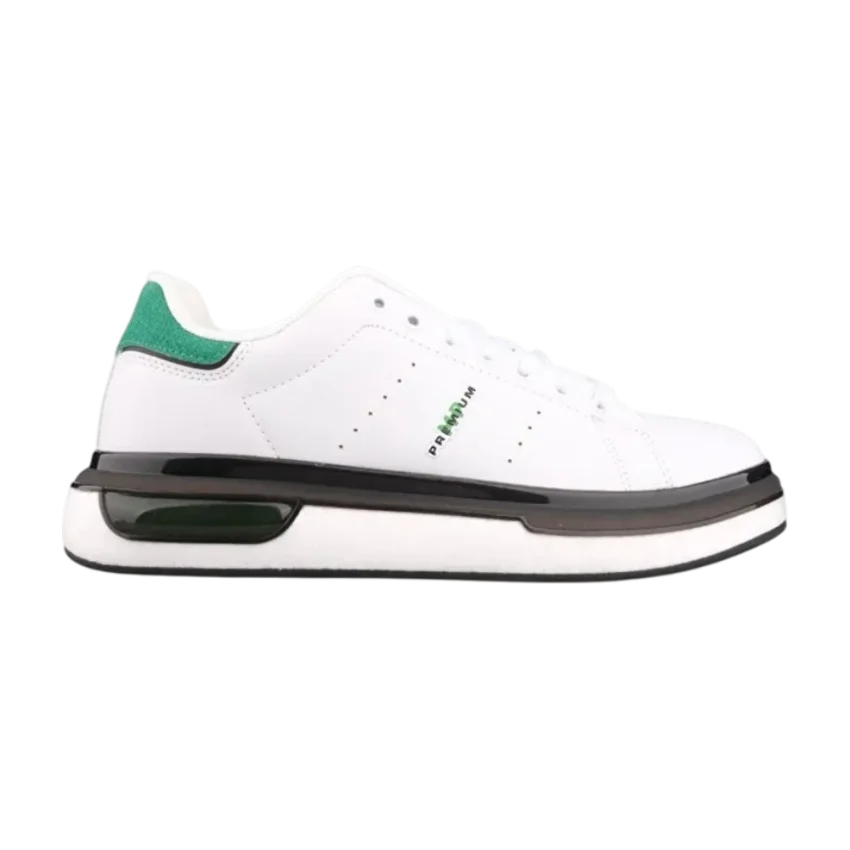 M.P. 242-1875 Sports Casual Beyaz-Yeşil Erkek Günlük Ayakkabı - 1