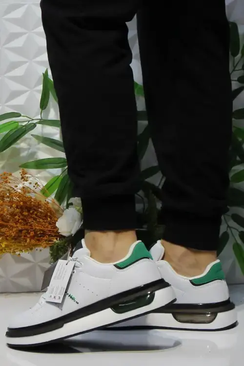 M.P. 242-1875 Mp Erkek Sports Casual Beyaz-Yeşil Erkek Günlük Ayakkabı - 3