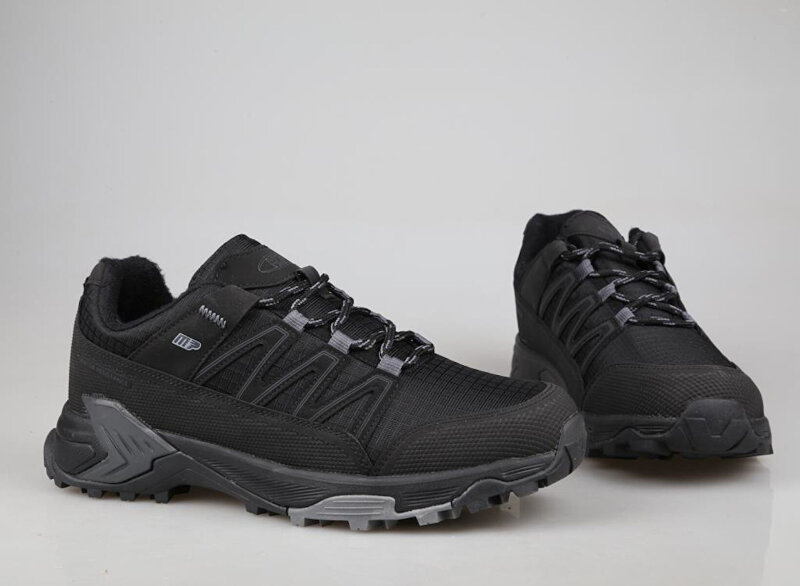 M.P. 242-2002 Trekking Siyah-Gri Erkek Günlük Ayakkabı - 4