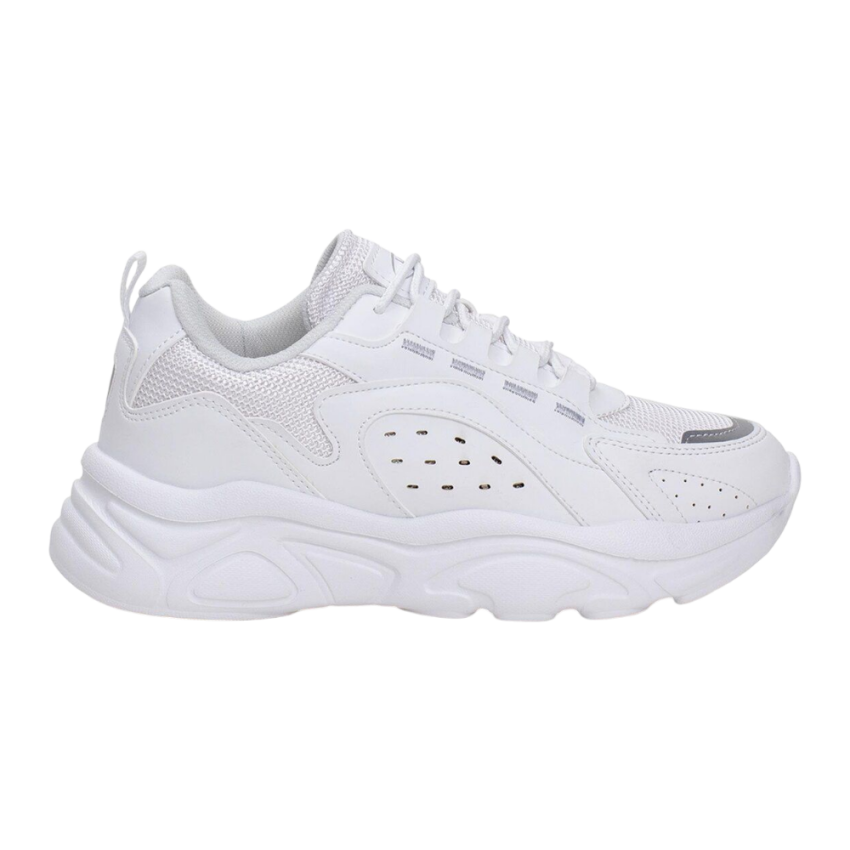 M.P. 242-2076 Sports Casual Beyaz Kadın Günlük Ayakkabı - 1