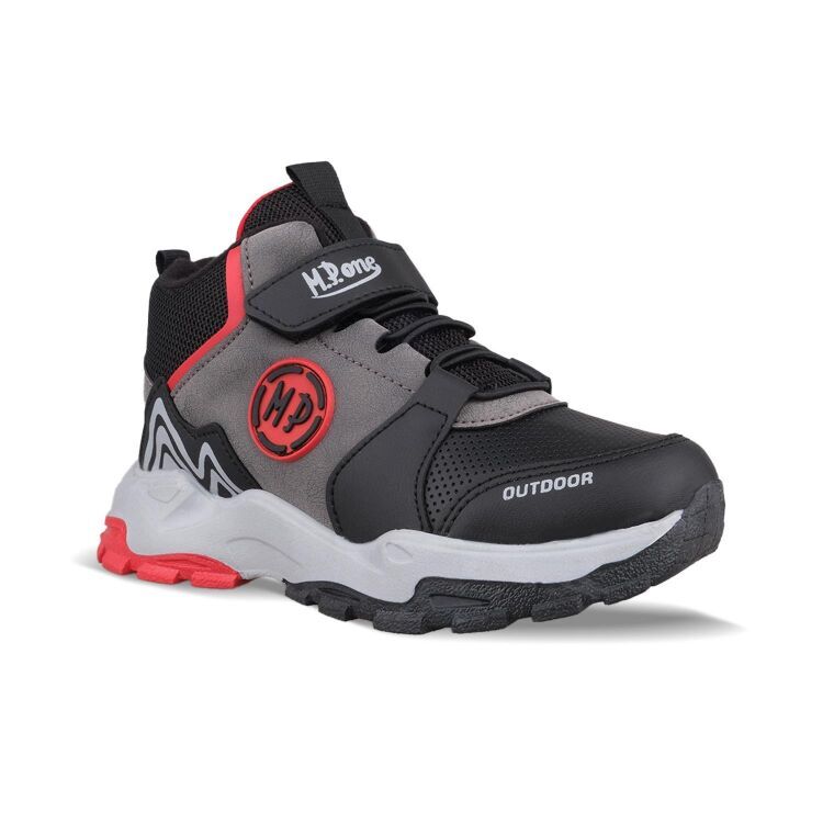 M.P. 242-3139 FT Trekking Siyah Çocuk Günlük Ayakkabı - 3