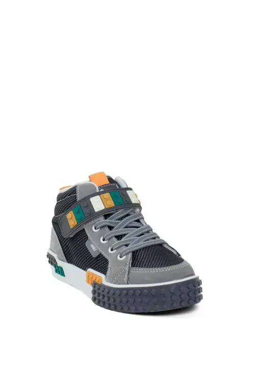 M.P. 242-3308 Mpne FT Sports Casual Antrasit Çocuk Günlük Ayakkabı - 2