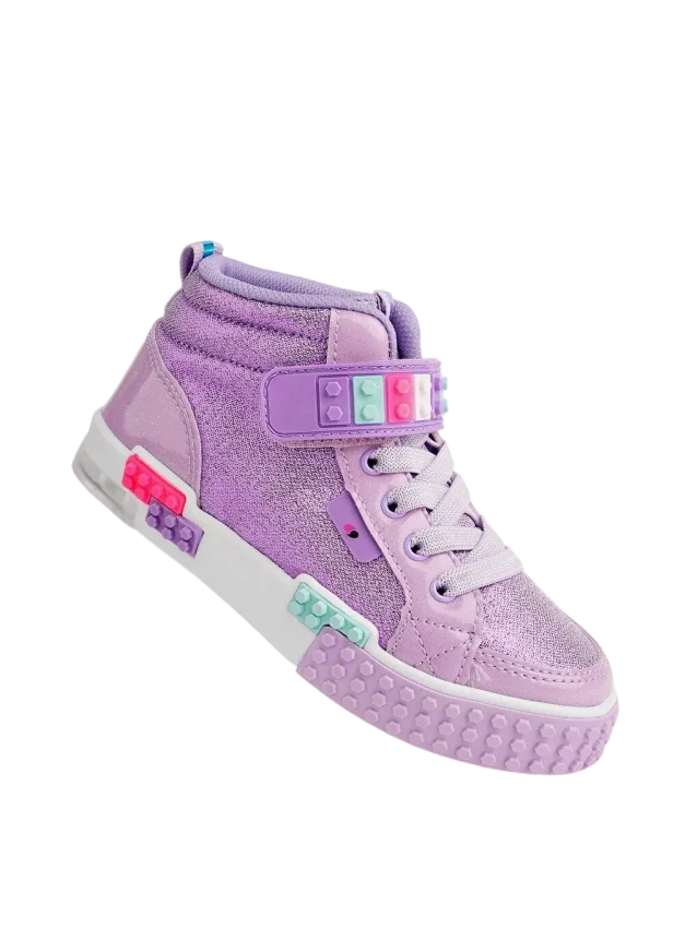 M.P. 242-3308 FT Sports Casual Mor Çocuk Günlük Ayakkabı - 2