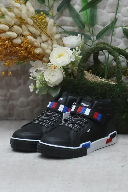 M.P. 242-3308 FT Sports Casual Siyah Çocuk Günlük Ayakkabı - M.P. (1)