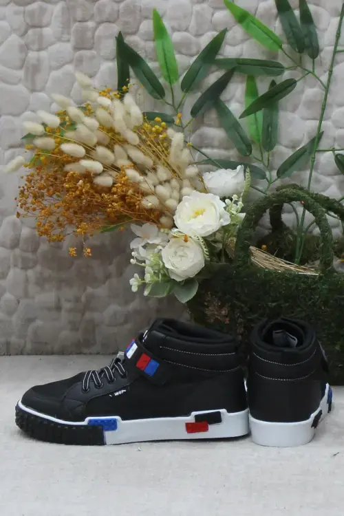 M.P. 242-3308 FT Sports Casual Siyah Çocuk Günlük Ayakkabı - 4
