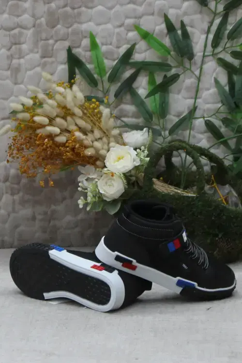 M.P. 242-3308 FT Sports Casual Siyah Çocuk Günlük Ayakkabı - 5