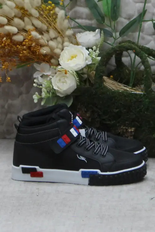 M.P. 242-3308 FT Sports Casual Siyah Çocuk Günlük Ayakkabı - M.P.