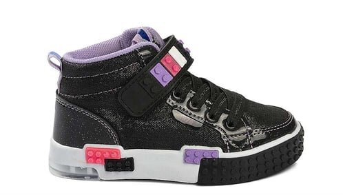 M.P. 242-3308 FT Sports Casual Siyah-Pembe Çocuk Günlük Ayakkabı 