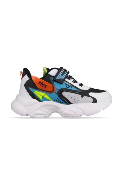 M.P. 242-3320 FT Sports Casual Beyaz Çocuk Günlük Ayakkabı - 1