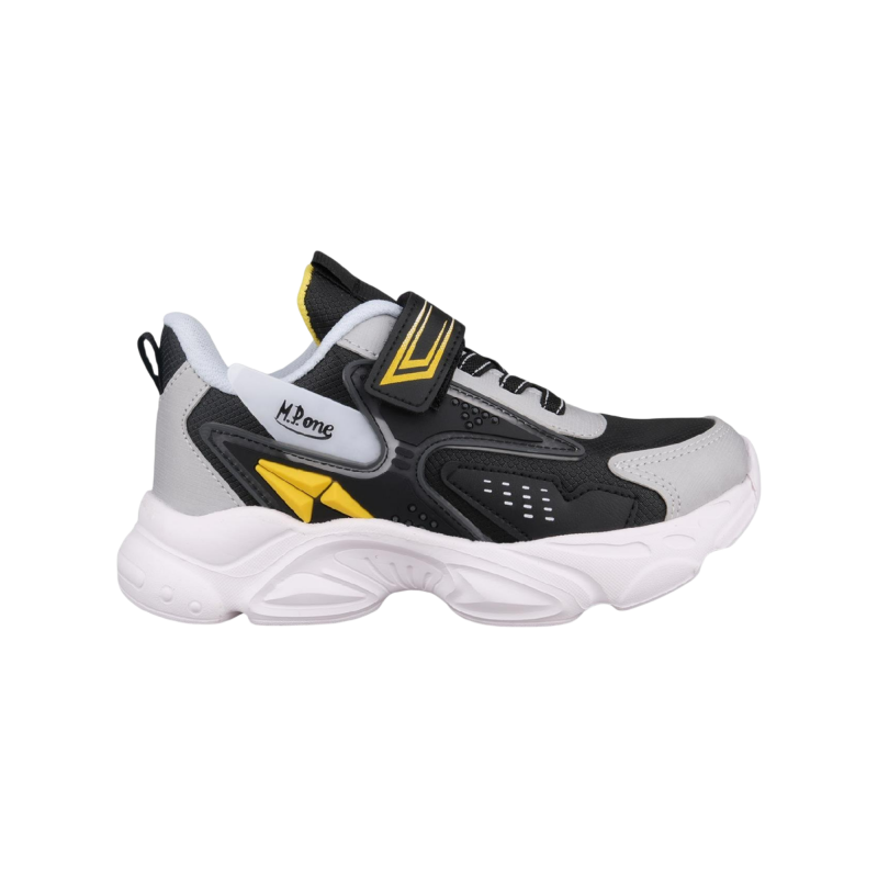 M.P. 242-3320 FT Sports Casual Siyah Çocuk Günlük Ayakkabı 