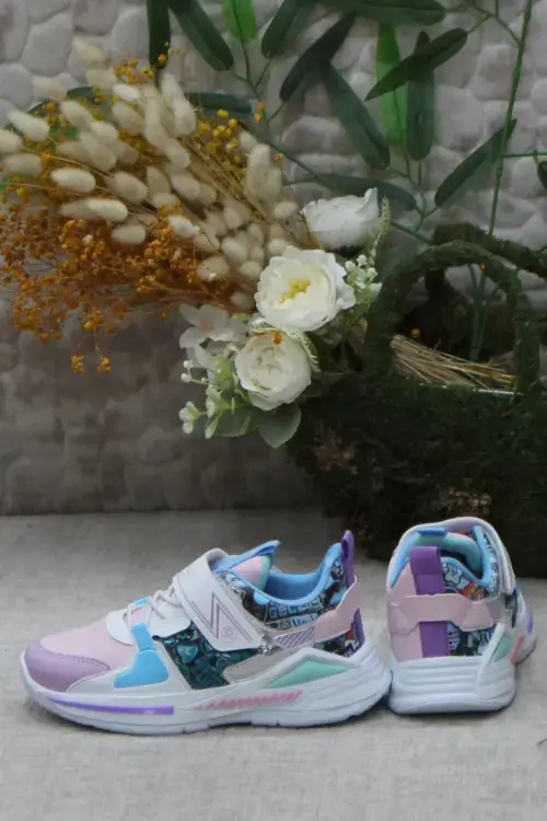 M.P. 242-3325 FT Sports Casual Beyaz Çocuk Günlük Ayakkabı - 4