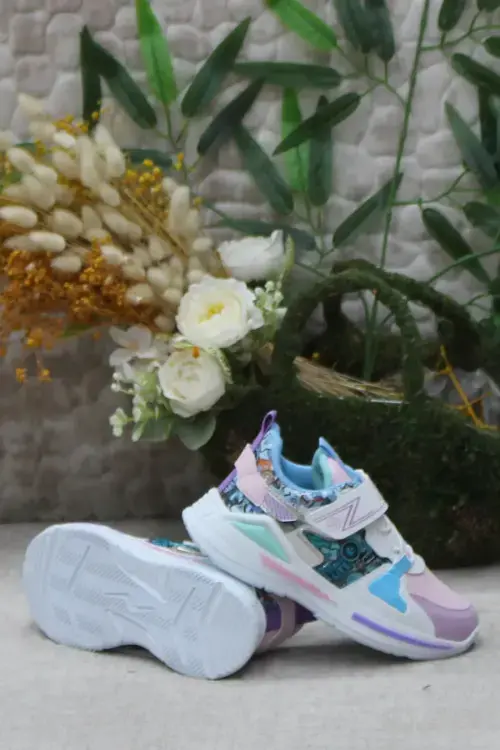 M.P. 242-3325 FT Sports Casual Beyaz Çocuk Günlük Ayakkabı - 5