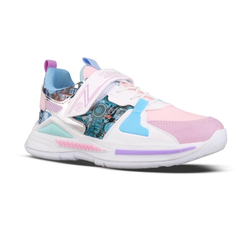 M.P. 242-3325 FT Sports Casual Beyaz Çocuk Günlük Ayakkabı - 2