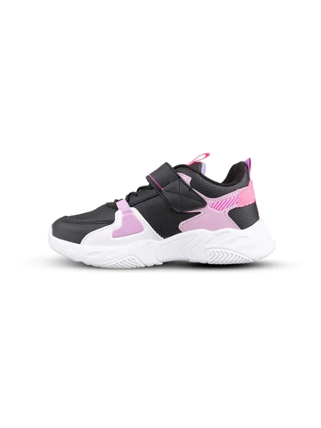 M.P. 242-3325 FT Sports Casual Siyah-Mor Çocuk Günlük Ayakkabı - 3
