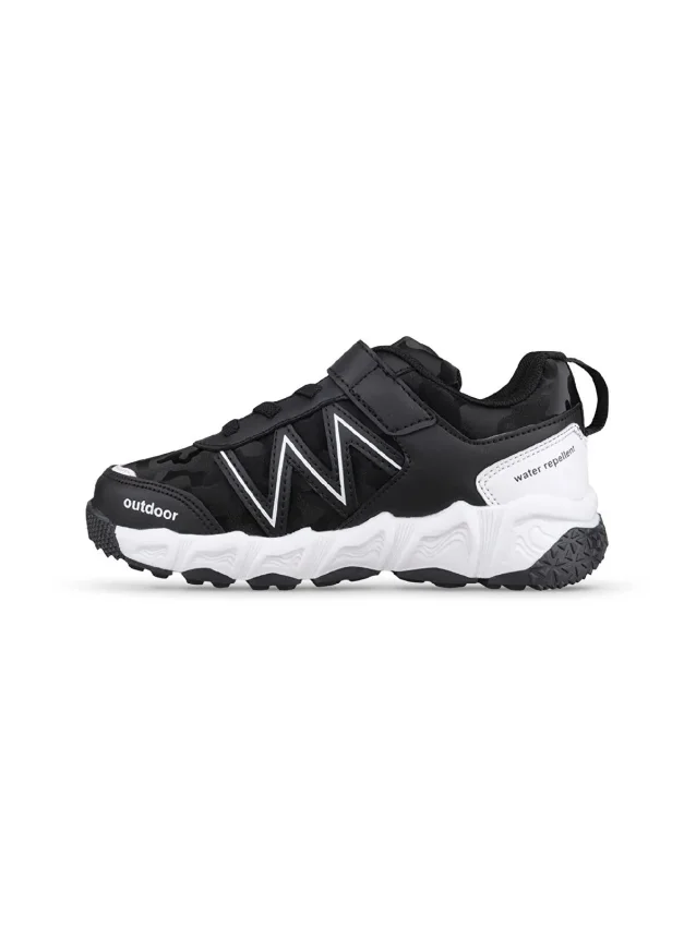 M.P. 242-3331 FT Sport Casual Siyah Çocuk Günlük Ayakkabı - 2