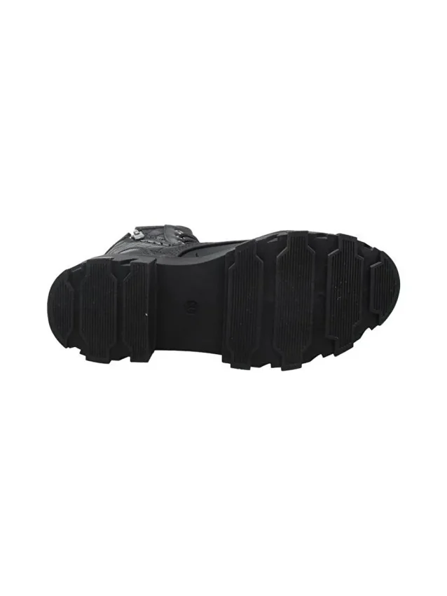 M.P. Mpone FT Bot Siyah Çocuk Bot - 4