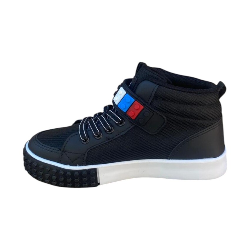M.P. FT Sports Casual Siyah Çocuk Günlük Ayakkabı - 1