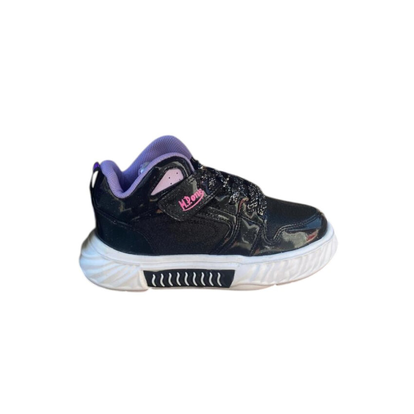 M.P. FT Sports Casual Siyah Çocuk Günlük Ayakkabı - 1