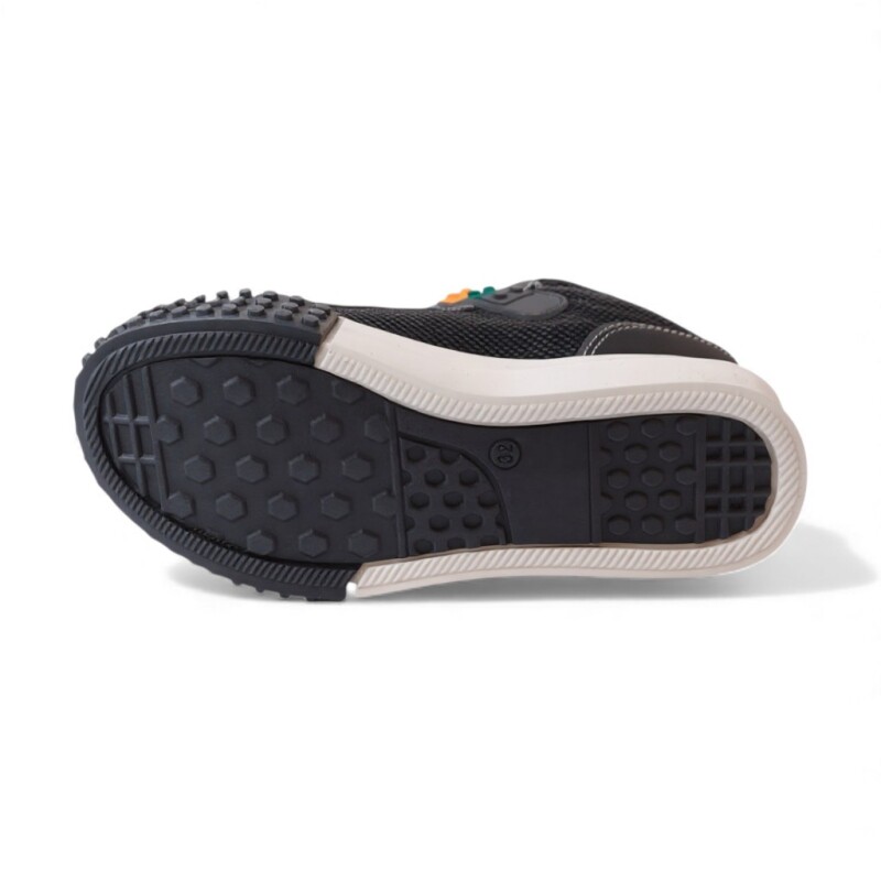 M.P. MPOne FT Sports Casual Antrasit Çocuk Günlük Ayakkabı - 3