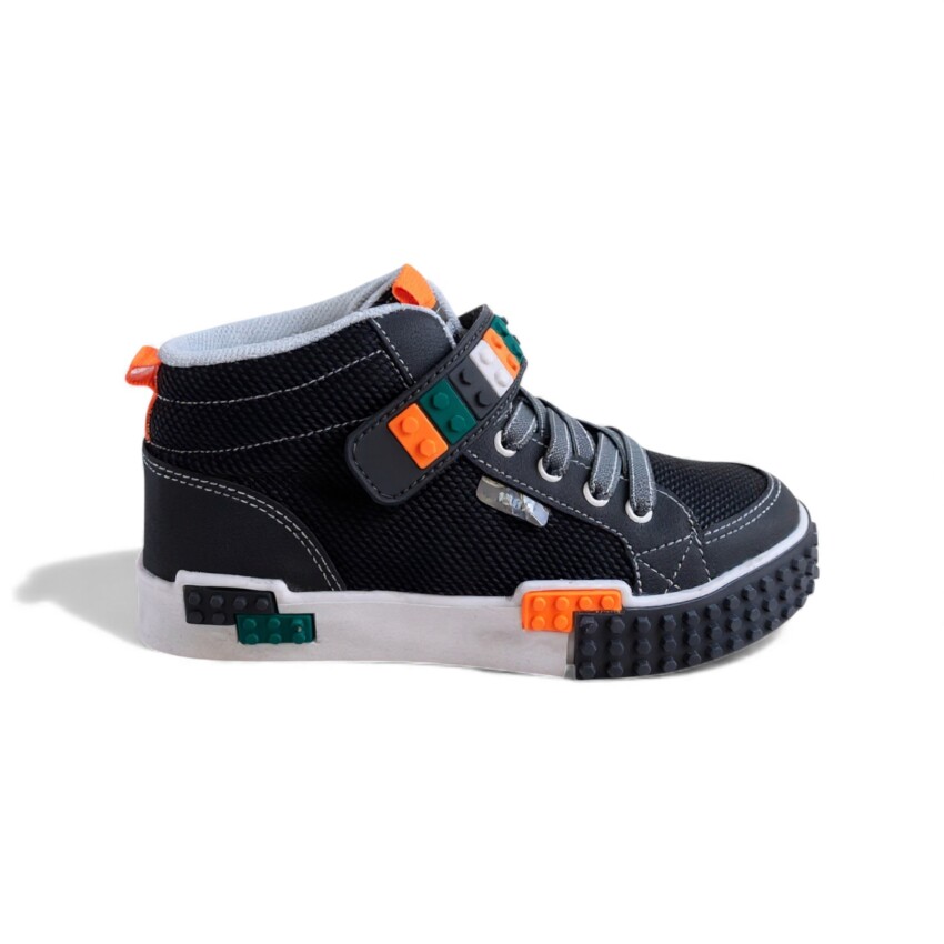 M.P. MPOne FT Sports Casual Antrasit Çocuk Günlük Ayakkabı - 1