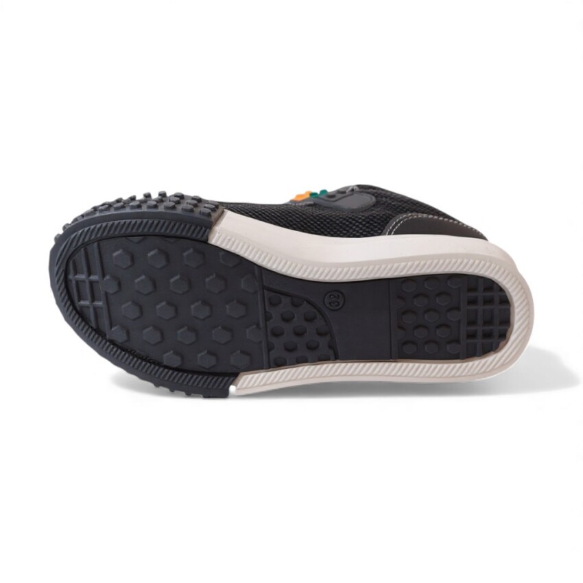 M.P. MPOne FT Sports Casual Antrasit Çocuk Günlük Ayakkabı - 3