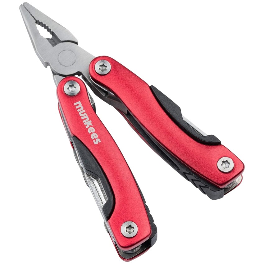 Munkees Stainless Steel Multi-Tool - red Renkli Unisex Anahtarlık - 2