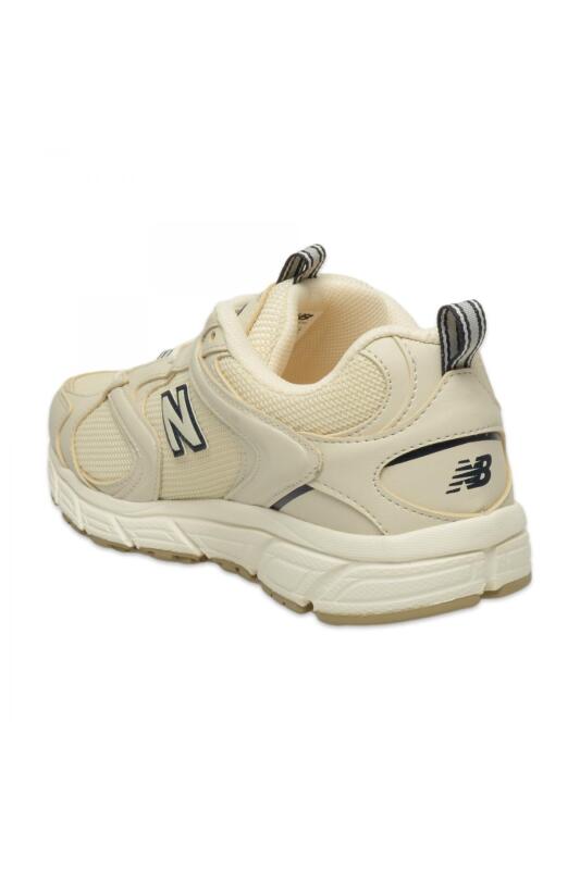 New Balance 408 Bej Kadın Günlük Ayakkabı - 4