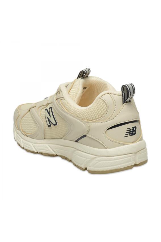 New Balance 408 Bej Kadın Günlük Ayakkabı - 4