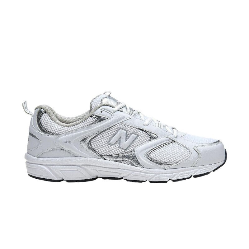 New Balance 408 Beyaz-Gri Kadın Koşu Ayakkabısı - 1