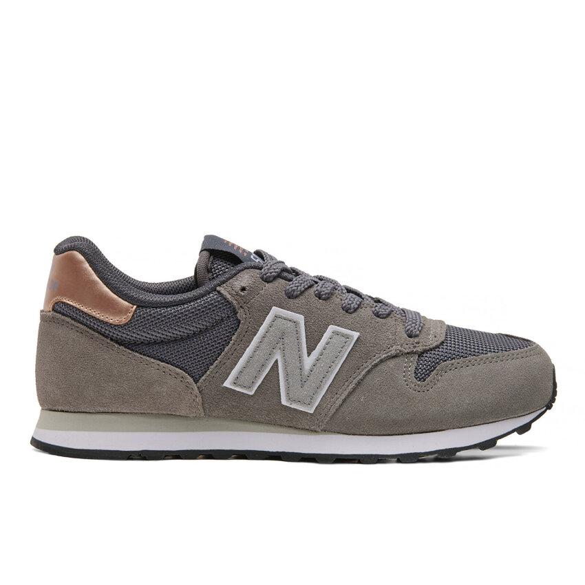New Balance 500 Gri Kadın Günlük Ayakkabı - 1
