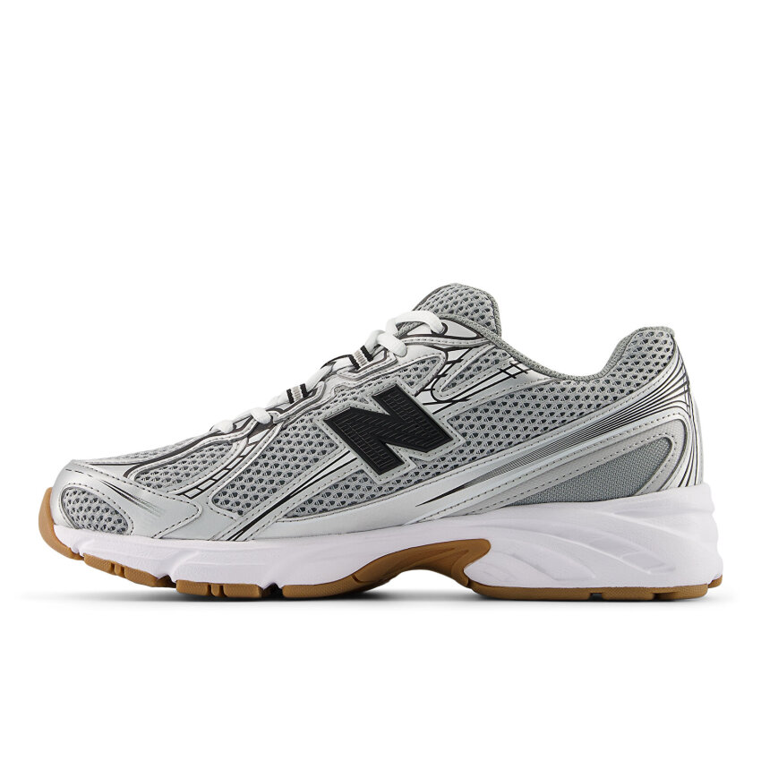 New Balance 740 Gri Unisex Günlük Ayakkabı - 2