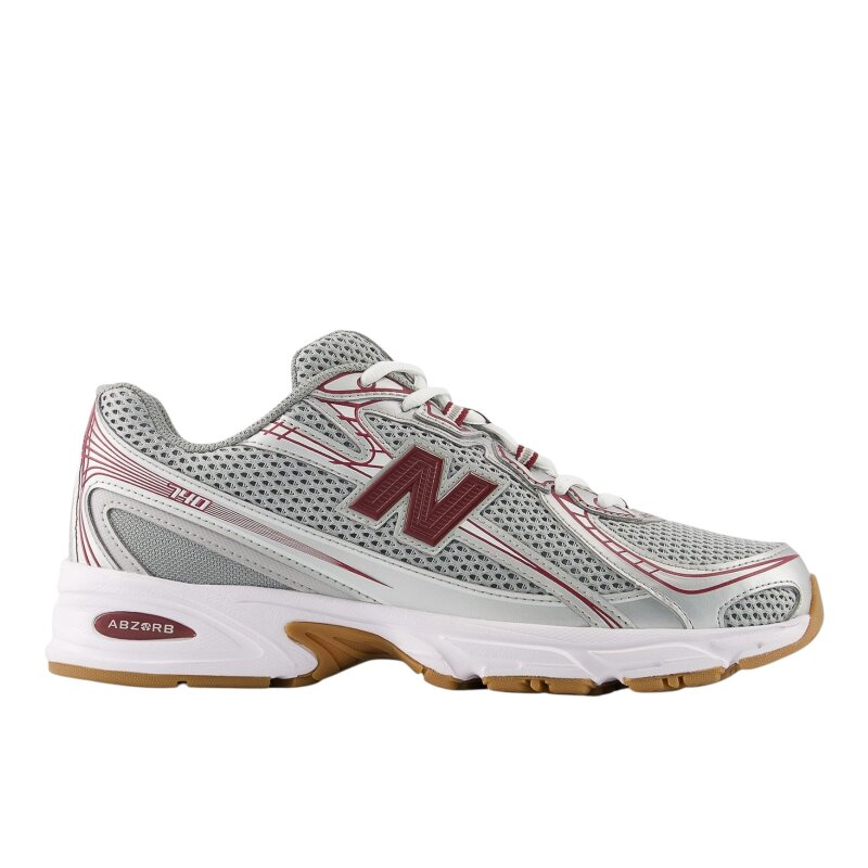 New Balance 740 Gri Unisex Günlük Ayakkabı 
