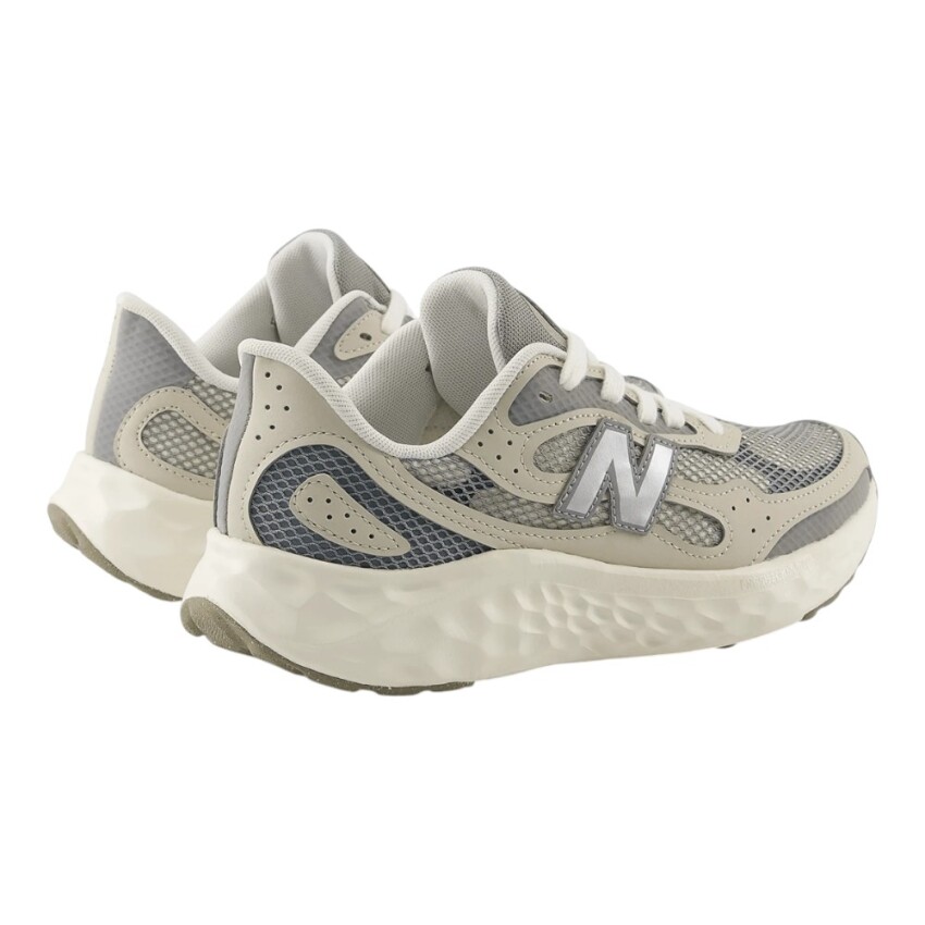 New Balance Fresh Foam Arishi v4 Tiralux Bej Kadın Koşu Ayakkabısı - 3