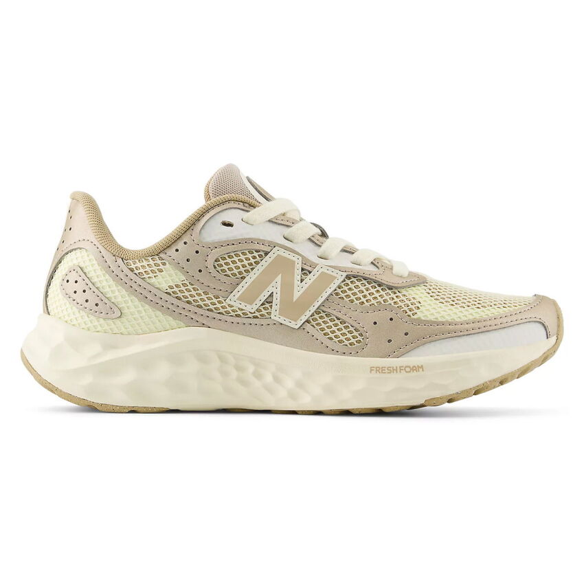 New Balance Fresh Foam Arishi v4 Tiralux Bej Kadın Koşu Ayakkabısı - 1