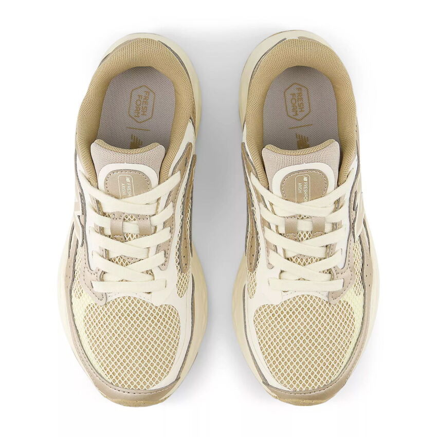 New Balance Fresh Foam Arishi v4 Tiralux Bej Kadın Koşu Ayakkabısı - 4